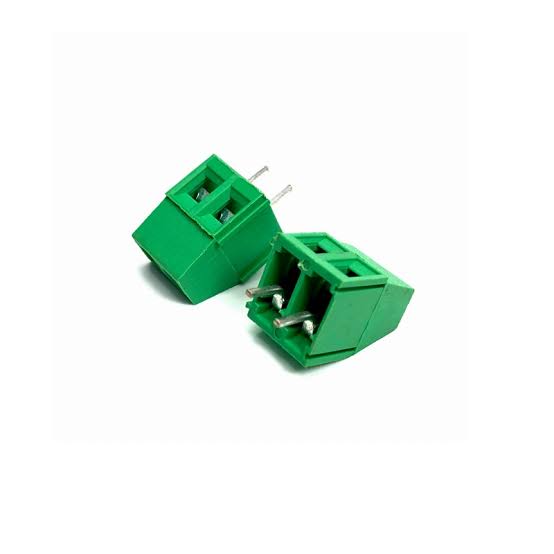 2 Pin PCB Mount Screw Terminal Block-5mm Pitch