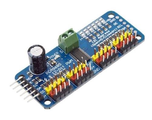 16 Channel 12 bit PWM Servo Driver I2C Interface PCA9685