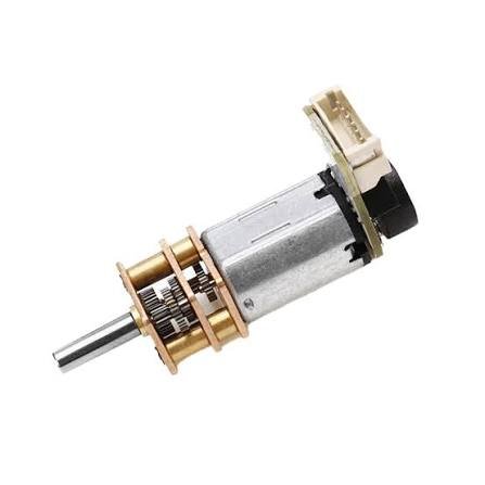 300 RPM N20 Micro Metal Gear Motor with Encoder