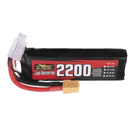 2s 2200mAh 7.4v Lipo Battery