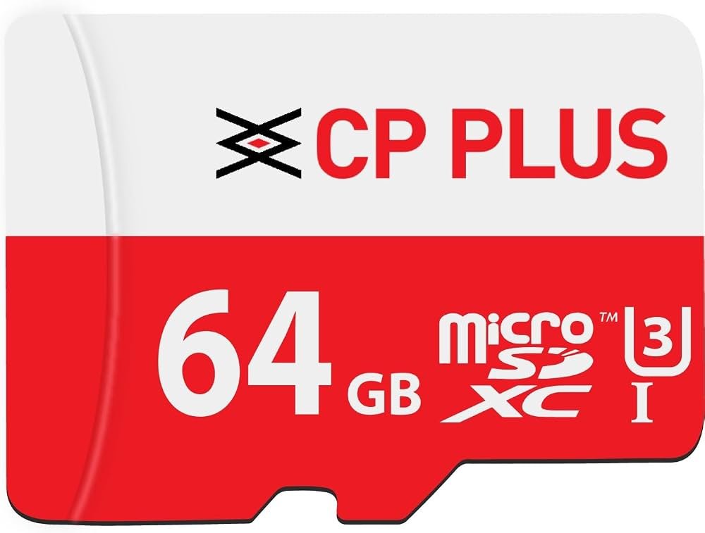 CP Plus 64GB microSD Memory Card