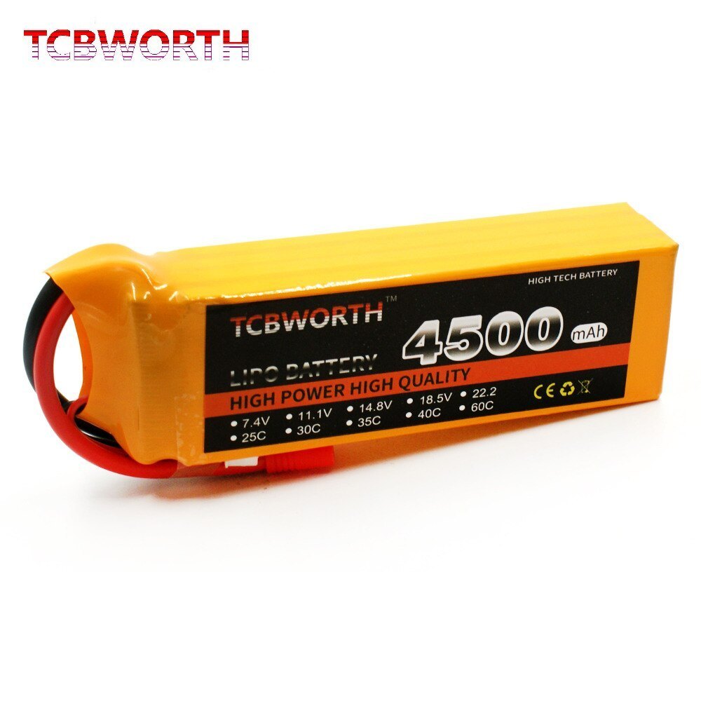 11.1V 3S 4500 mAh Lipo Battery