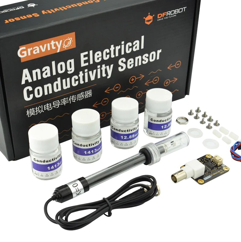 DFRobot Gravity Lab Grade Analog Electrical Conductivity Sensor / Meter (K=10)