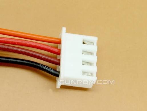 JST-XH 2.54MM 4 pin Female Housing Connector with wire 300mm