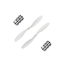 Pro-Range Propelloers 8045(8x4.5) ABS white 1CW+1CCW pair