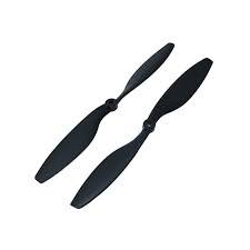 Pro-Range Propelloers 8045(8x4.5) ABS Black 1CW+1CCW pair