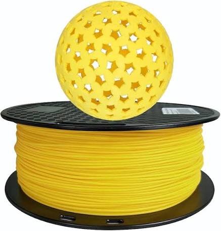 PLA Pro + 1.75mm Yellow 1 Kg Filament