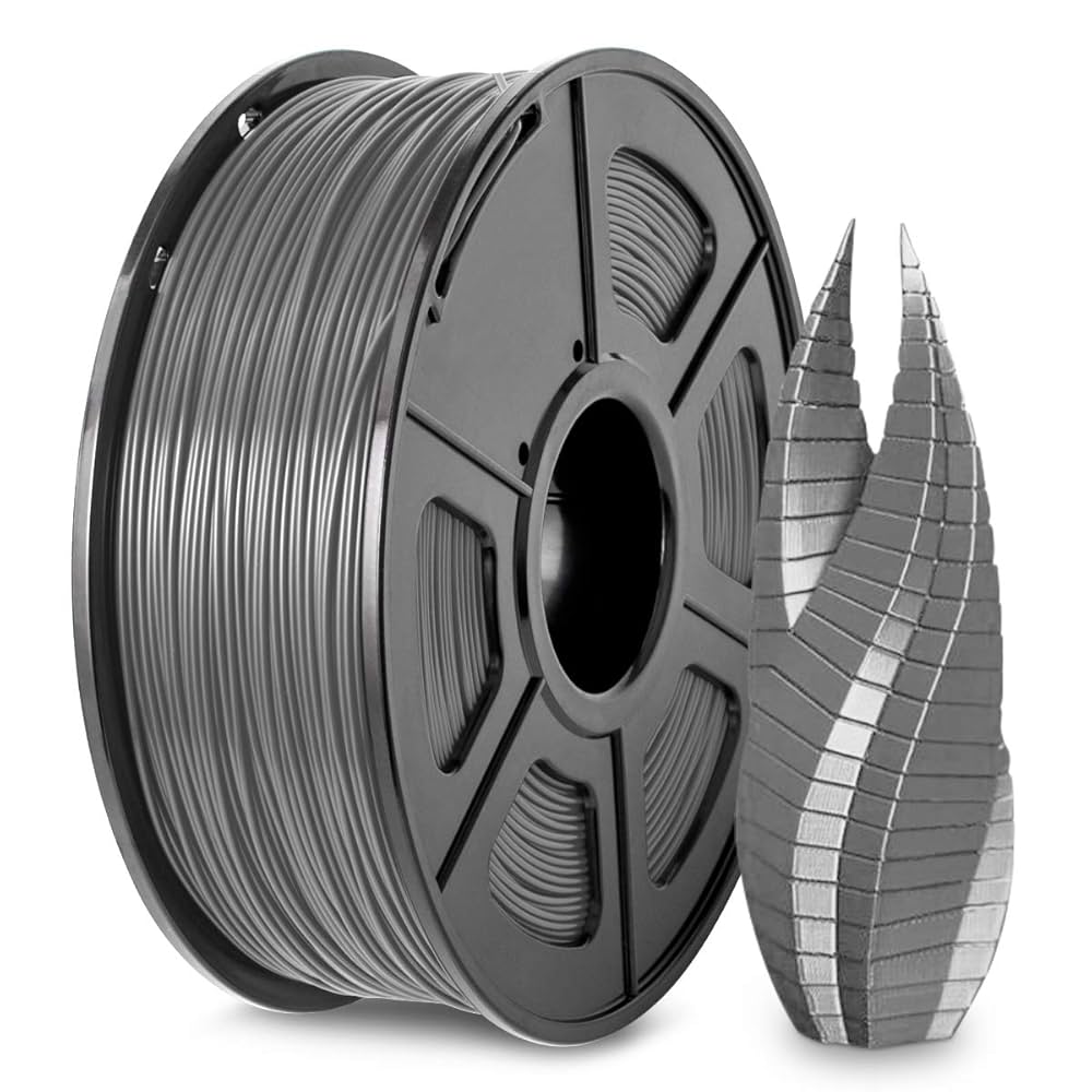 PLA-Basic Filament- 1.75mm Black Color and 1kg/roll for 3D Printer