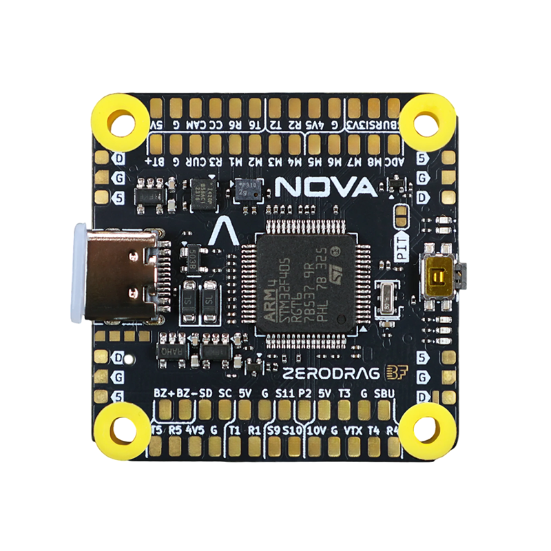 Zerodrag NOVA - Boost Stack (F4 FC-ICM42688P + 55A 4-in-1 AM32 ESC)